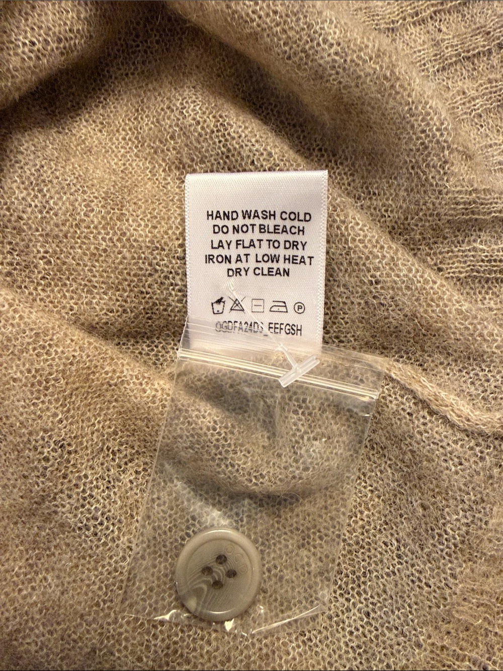 One Grey Day Addison V Neck Cardigan - Picture 7 of 7